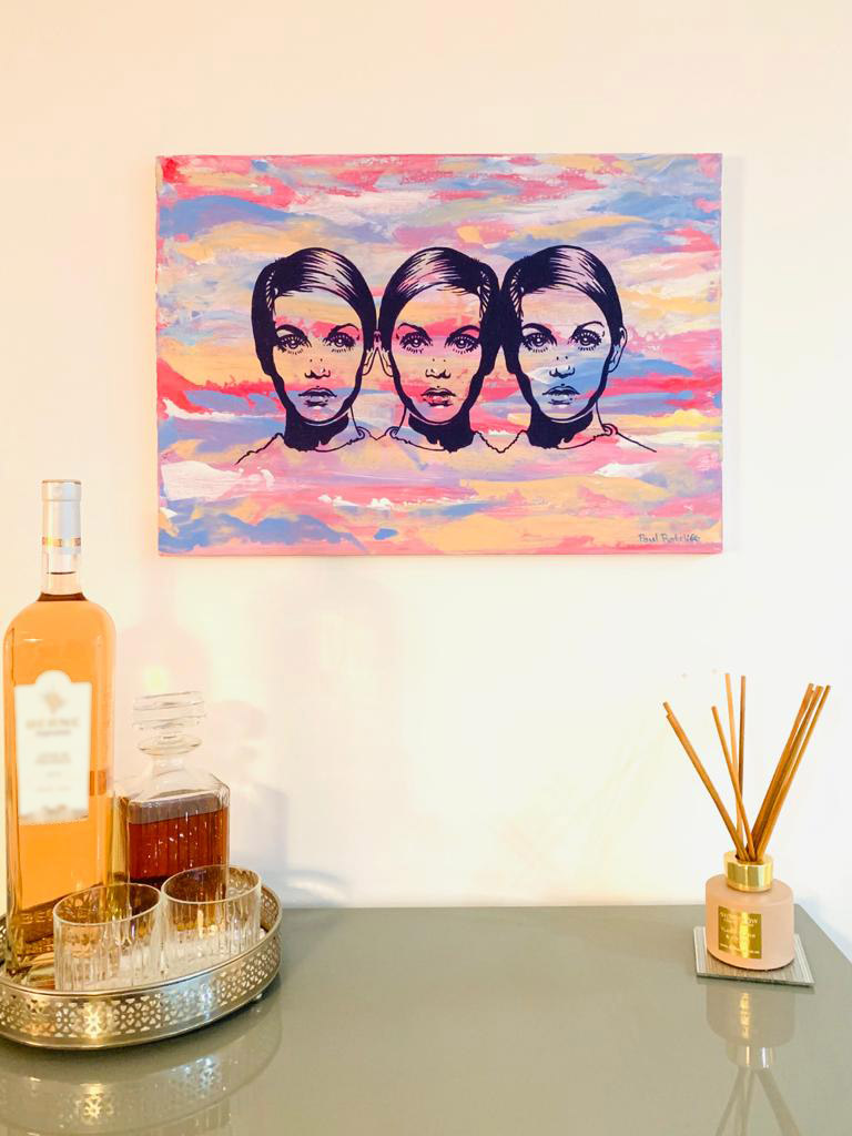 paulratcliffeoriginalart.co.uk Twiggy modern art